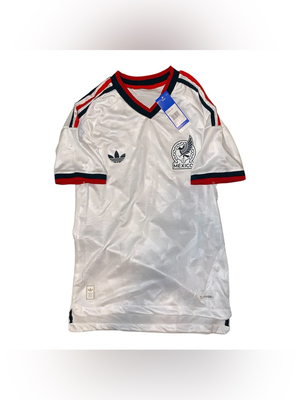 Mexico National Team Men’s Away Jersey Medium Slim Fit New Red Green Soccer